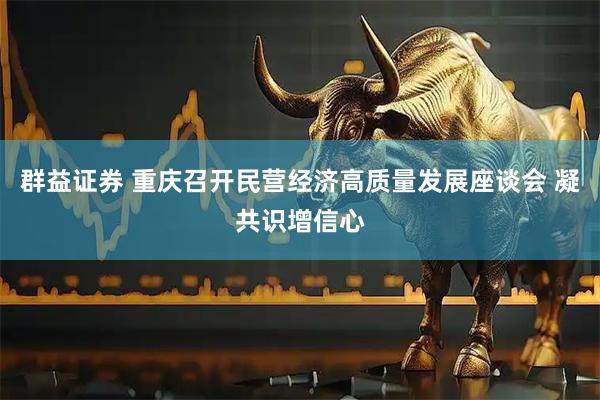 群益证券 重庆召开民营经济高质量发展座谈会 凝共识增信心
