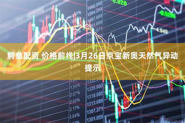 鳄鱼配资 价格前线|3月26日京宝新奥天然气异动提示
