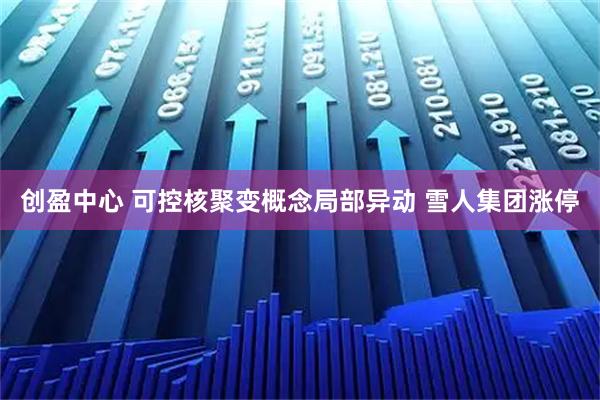 创盈中心 可控核聚变概念局部异动 雪人集团涨停