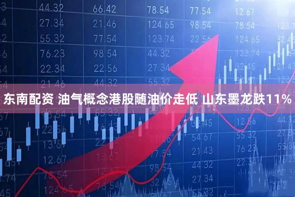 东南配资 油气概念港股随油价走低 山东墨龙跌11%